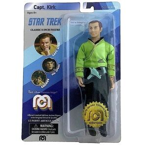 Star Trek Captain Kirk Figure Collectible Official Licensed Doll Limited Edition